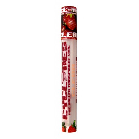 CYCLONES® CLEAR CONE - STRAWBERRY