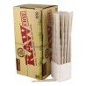 RAW® ORGANIC PRE-ROLLED CONE KING SIZE 800 PCS.