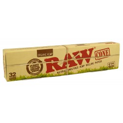 RAW® ORGANIC PRE-ROLLED CONE 1 ¼ 32PACK