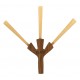 RAW® TRIDENT WOODEN CIGARETTE HOLDER